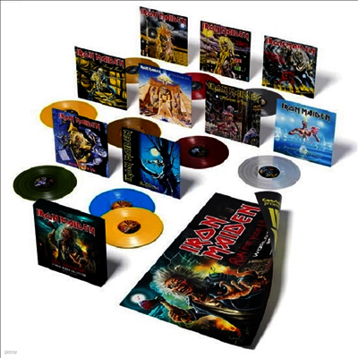 Iron Maiden — 50th Anniversary Studio Album Collection Part One: 1980-1992 앨범 커버