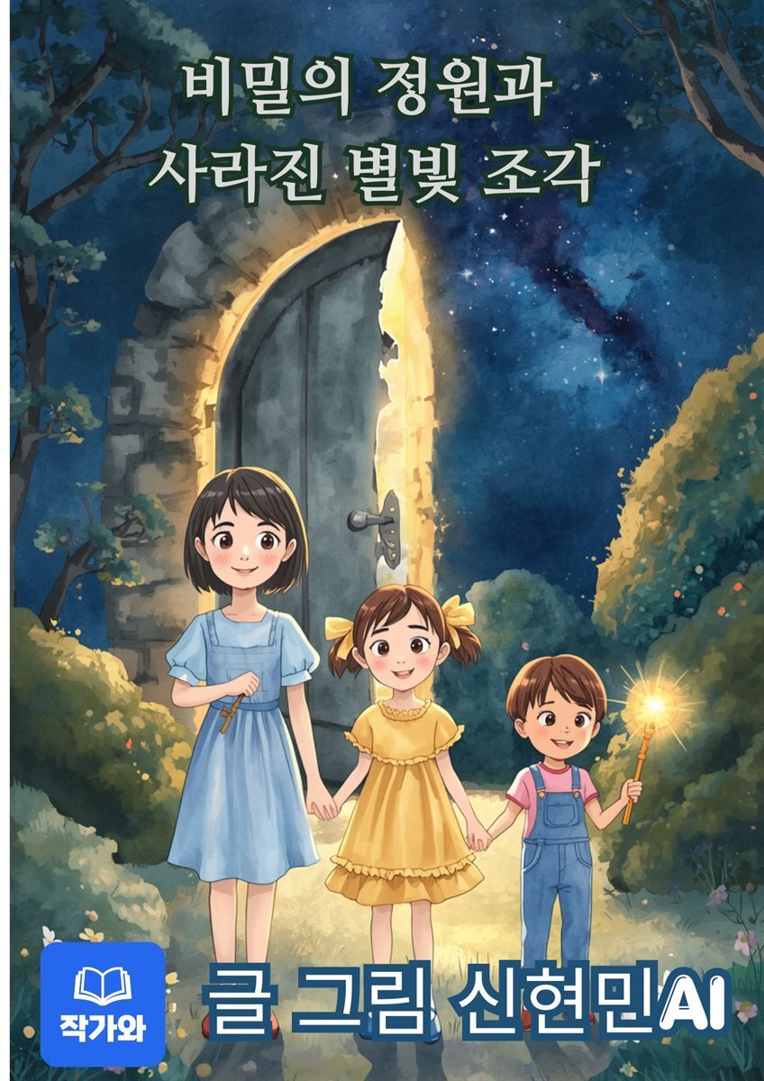 비밀의 정원과 사라진 별빛 조각