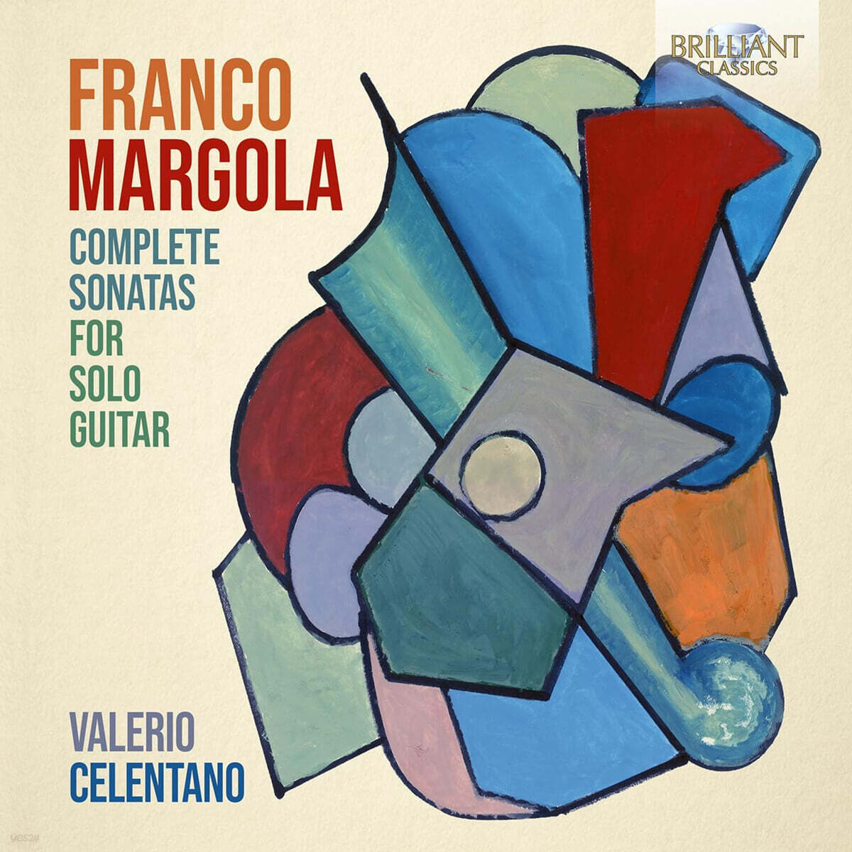Valerio Celentano 프랑코 마르골라: 솔로 기타를 위한 소나타 전곡 (Margola: Complete Sonatas For Solo Guitar)