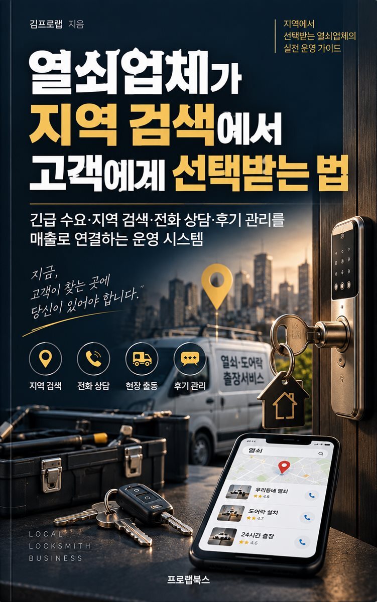 열쇠업체가 지역 검색에서 고객에게 선택받는 법