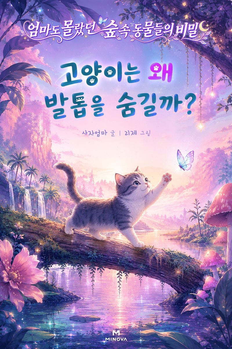 엄마도 몰랐던 숲속 동물들의 비밀 1 - 고양이는 왜 발톱을 숨길까?