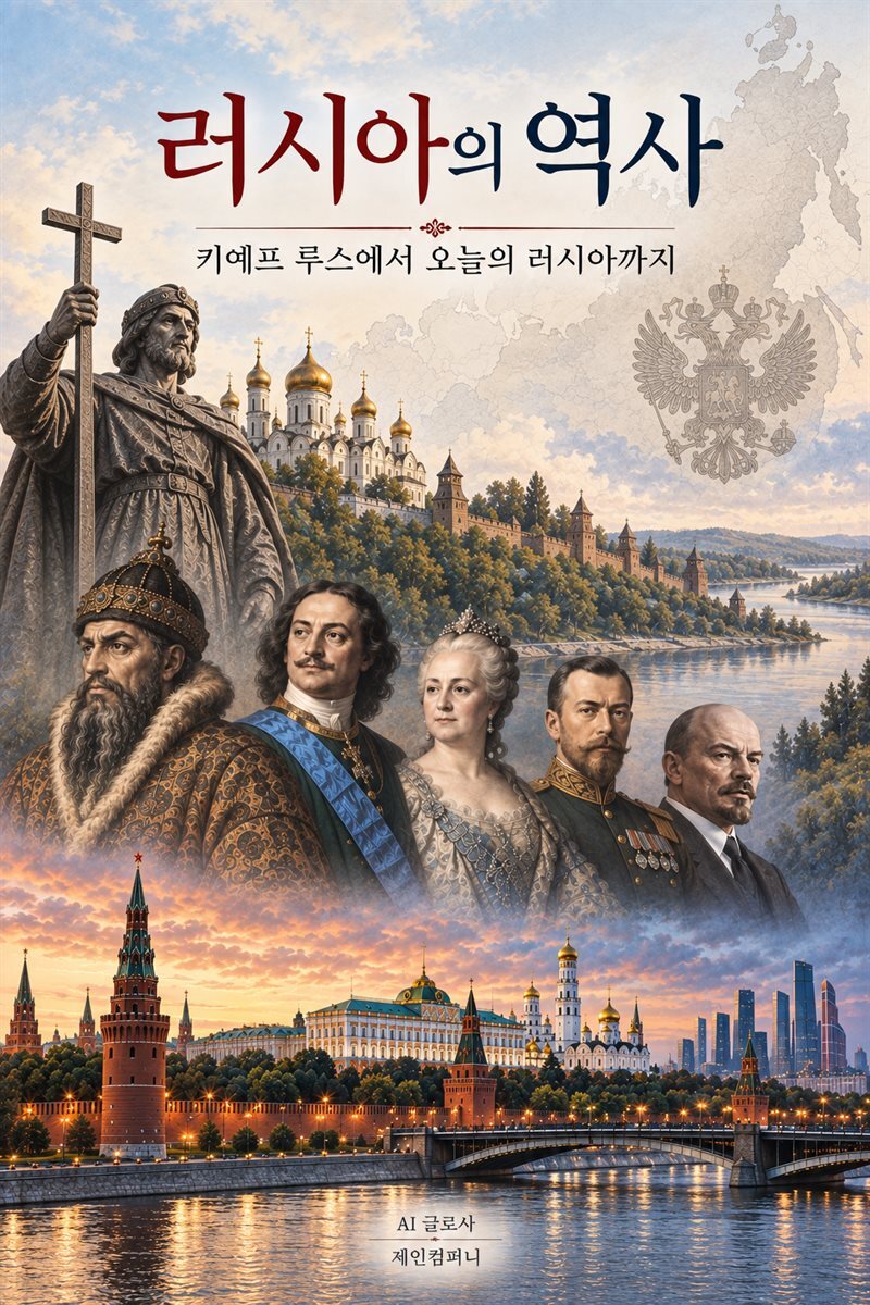 러시아의 역사: 키예프 루스에서 오늘의 러시아까지