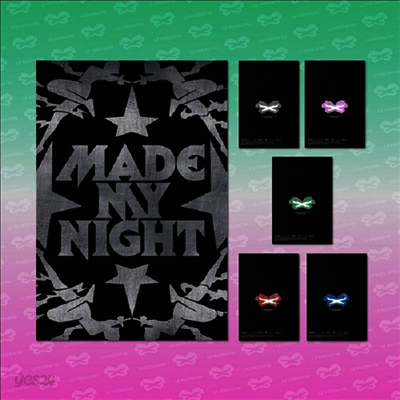 르세라핌 (Le Sserafim) - 2nd Single Album 'Made My Night' (Compact Version)(5종 중 1종 랜덤발송)(CD)