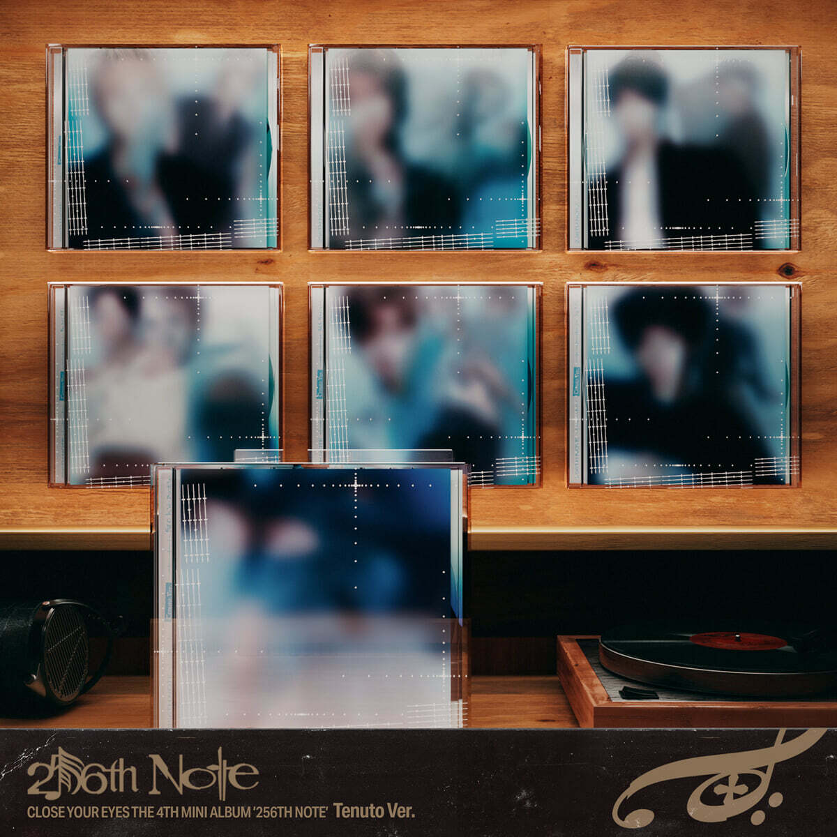 클로즈 유어 아이즈 (CLOSE YOUR EYES) - The 4th Mini Album ‘256th Note’ [Tenuto Ver.][7종 중 1종 랜덤발송]