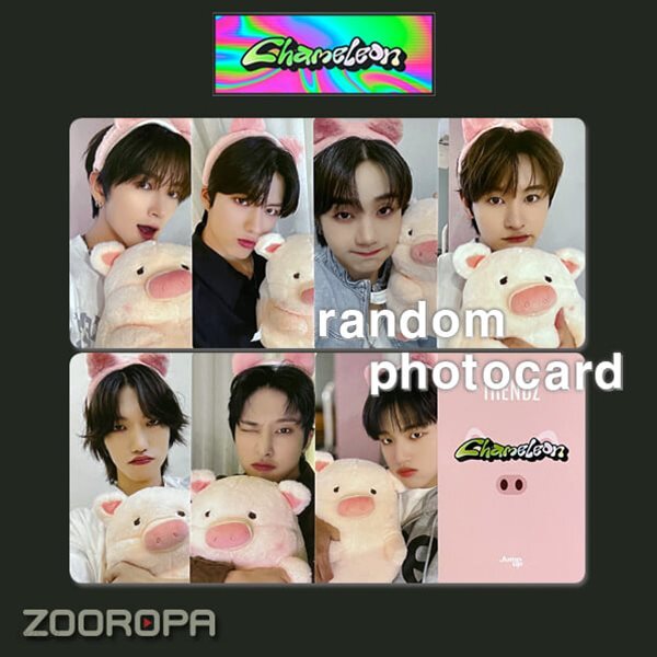 [새상품/JJ 포토카드/랜덤] 트렌드지 TRENDZ Chameleon (정품/점프업)