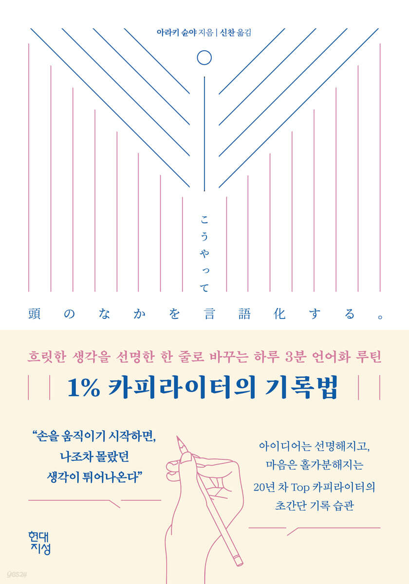 [100% 페이백][대여] 1% 카피라이터의 기록법