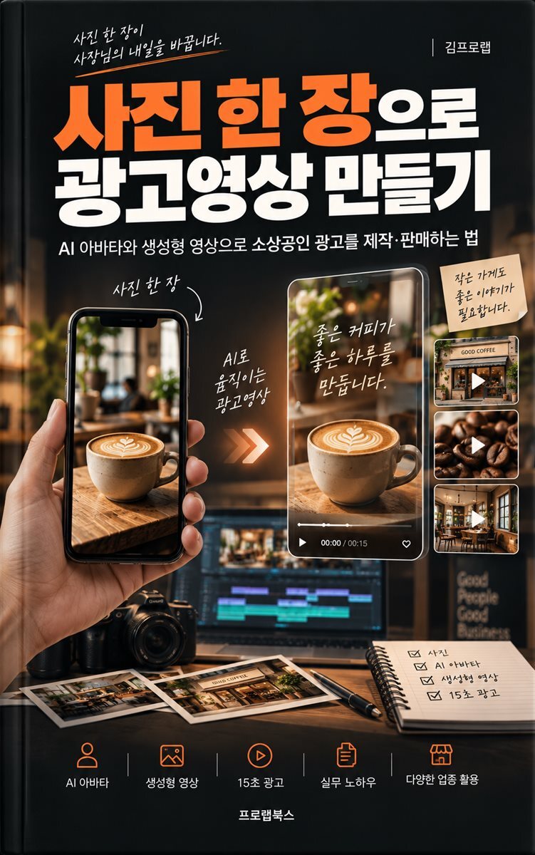 사진 한 장으로 광고영상 만들기