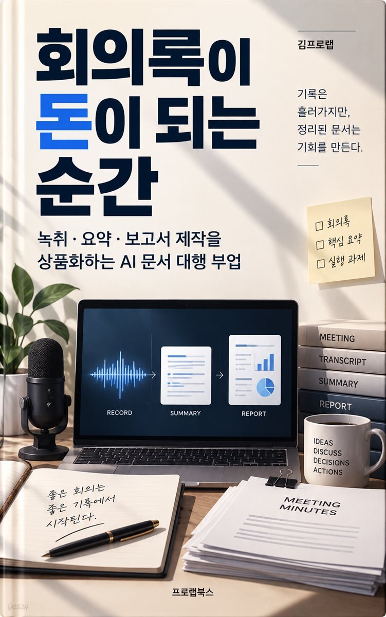 회의록이 돈이 되는 순간