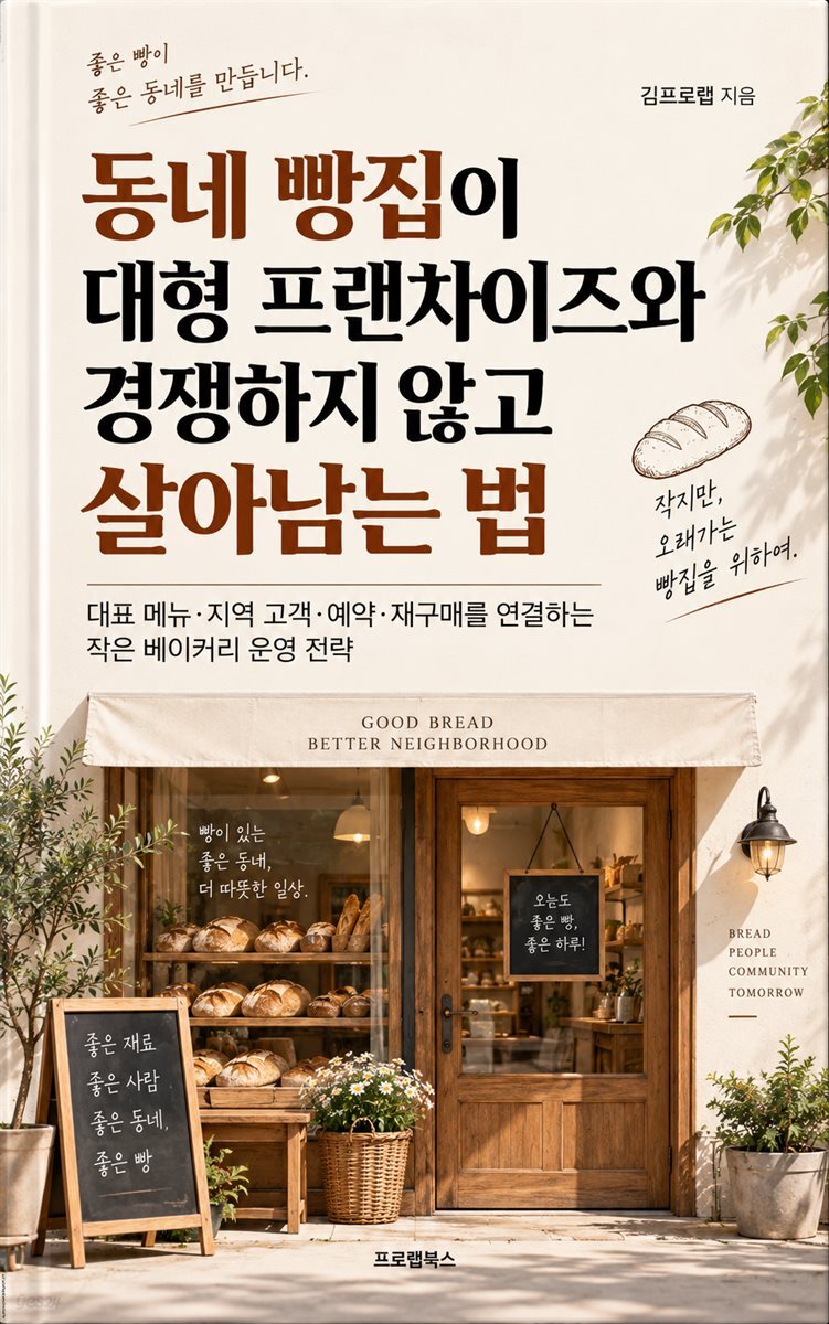 동네 빵집이 대형 프랜차이즈와 경쟁하지 않고 살아남는 법