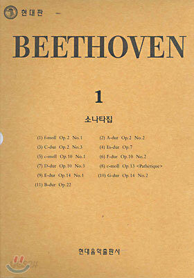 Beethoven 소나타집 1