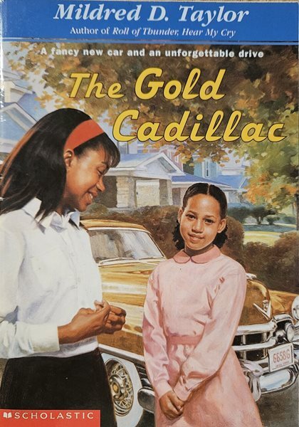 The gold cadilllac