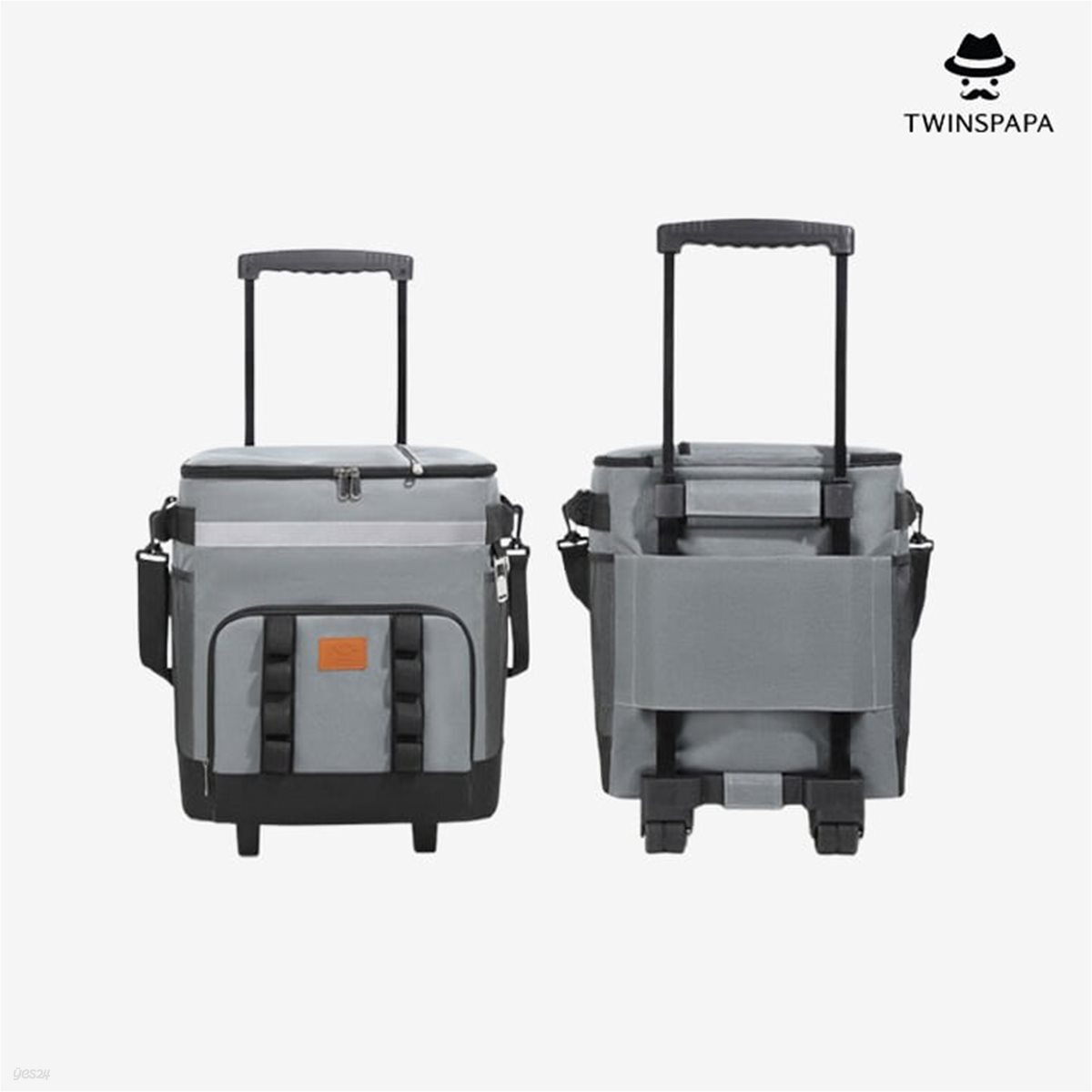 [트윈스파파] 다용도 대용량 이동식 캠핑 보냉 쿨러백 35L(P0000UHM/3컬러)