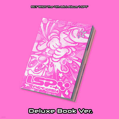NCT WISH 4th Mini Album I SPY - Deluxe Book Version