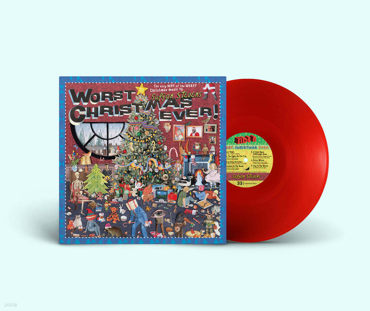 Sufjan Stevens (수프얀 스티븐스) - Worst Christmas Ever! [Rudolph Red LP]