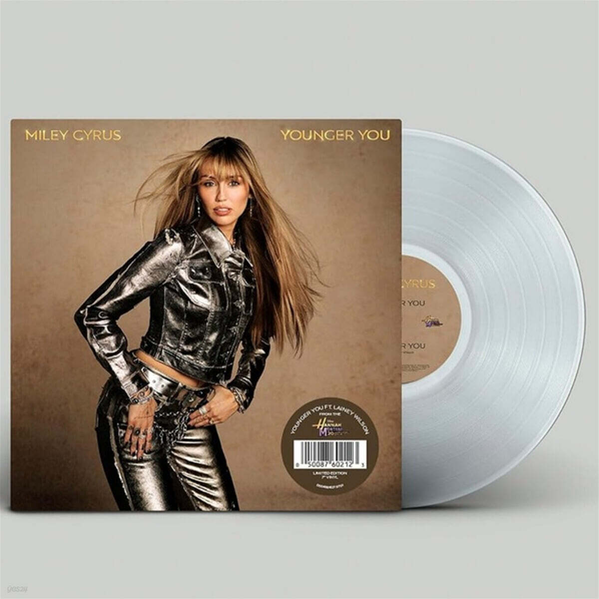 Miley Cyrus (마일리 사이러스) - Younger You (From The Hannah Montana) [7인치 클리어 컬러 Vinyl]