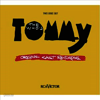 Original Broadway Cast - The Who's Tommy (토미) (Cast Recording)(2CD)