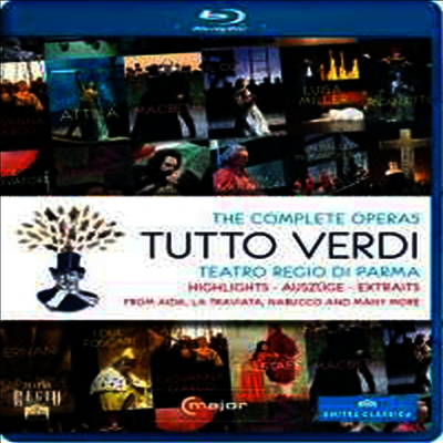 베르디 오페라의 명장면들 (Tutto Verdi Highlights) (Blu-ray) (2012) - 여러 아티스트