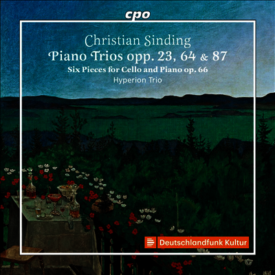 신딩: 피아노 삼중주 & 첼로와 피아노를 위한 소품집 (Sinding: Piano Trios & Six Pieces for Cello and Piano) (2CD) - Hyperion Trio