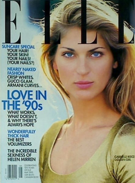 ELLE May 1995: Gabrielle Reece | 가브리엘 리스 (미국판)