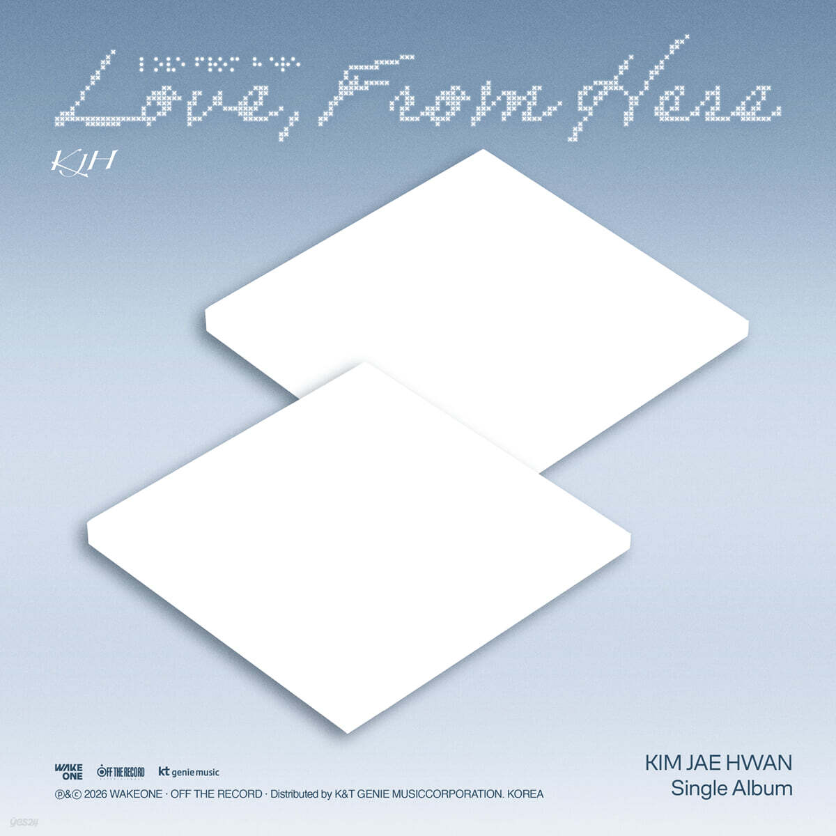 김재환 - 싱글앨범 : Love, From Here [2종 SET]