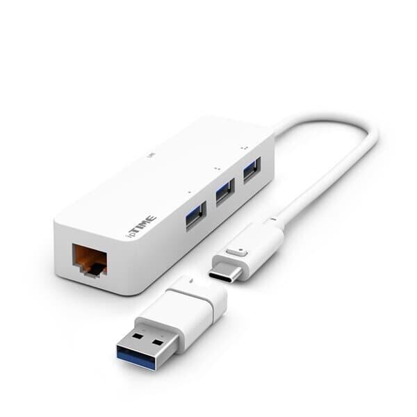 IPTIME U1003CA 기가비트 USB허브 유선 랜카드