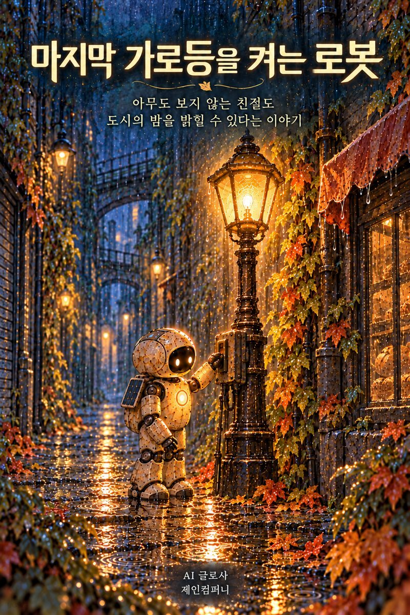 마지막 가로등을 켜는 로봇 1