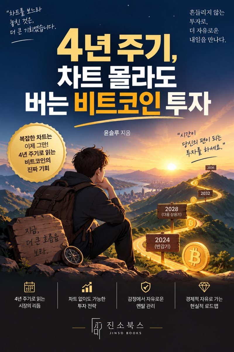 4년 주기, 차트 몰라도 버는 비트코인 투자