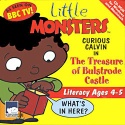 Little Monsters : Curious Calvin In The Treasure Of Bulstrode Castle (Literacy Ages 4~5)