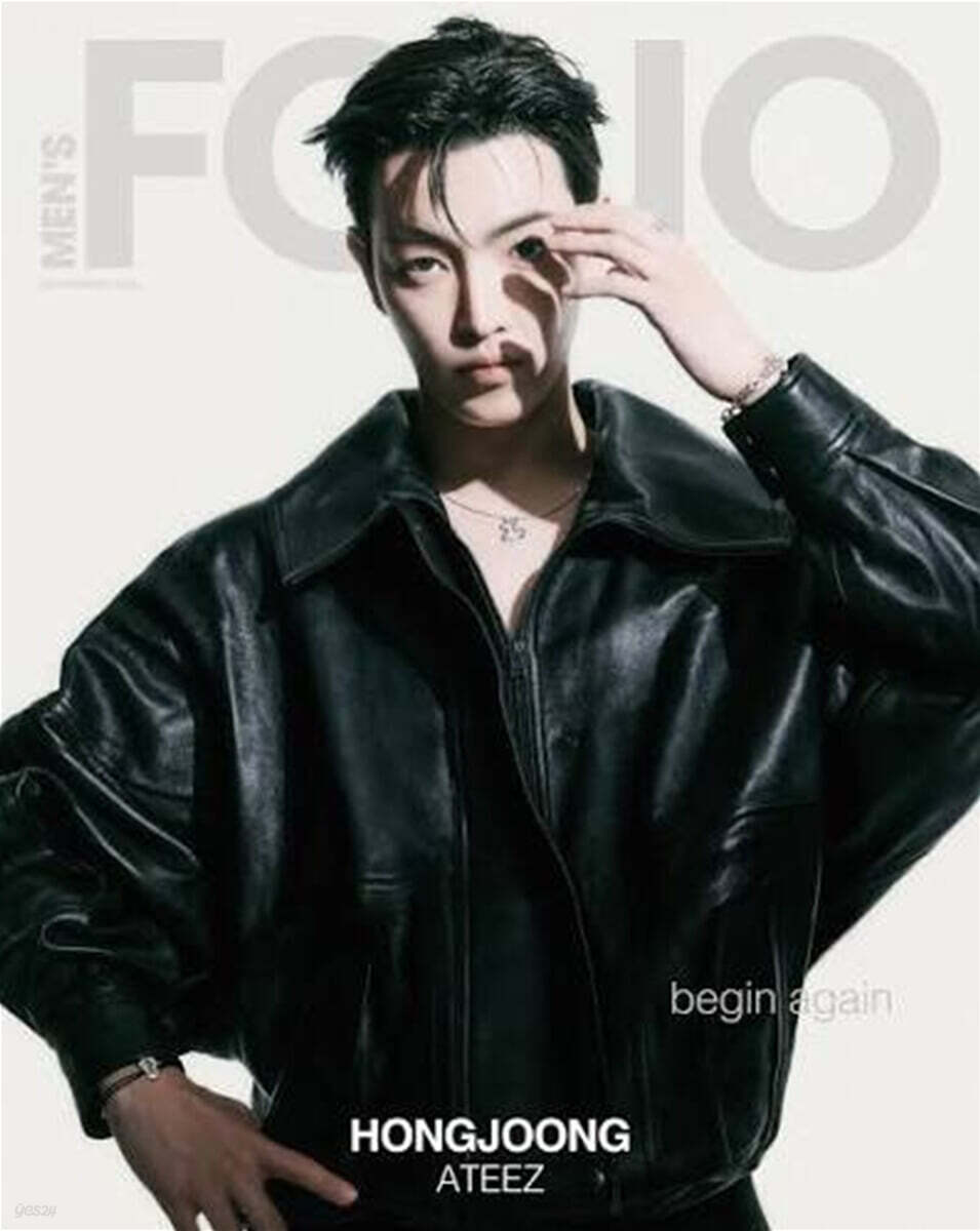 [B형] MEN'S FOLIO SG 싱가폴 2026년 09월 : 에이티즈 (ATEEZ) 홍중 커버 (B형 잡지)