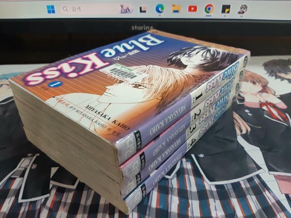 블루 키스 1-4 완결 중고 코믹갤러리