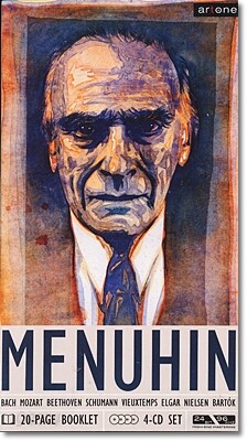 [수입 4CD] 20세기 거장의 역사적인 기록들 - 예후디 메뉴인 Yehudi Menuhin