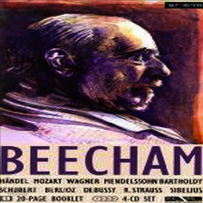 [4CD 독일 수입] 토마스 비첨 Thomas Beecham - 20세기 거장의 역사적인 기록 