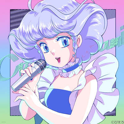 Creamy Mami(Takako Ohta) — 마법의 천사 크리미마미 (천사 소녀 새롬이) 80‘s 온 바이닐 앨범 커버