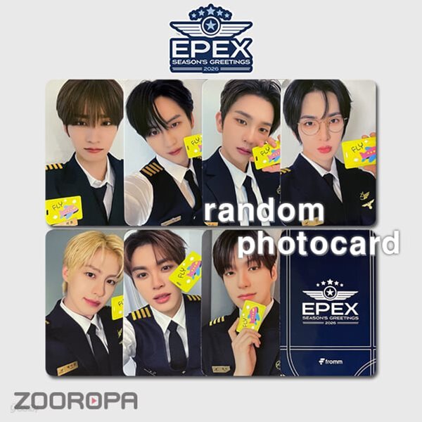 [새상품/A 포토카드/랜덤] 이펙스 EPEX 2026 시즌그리팅 (정품/프롬스토어)