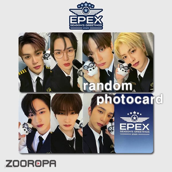 [새상품/B 포토카드/랜덤] 이펙스 EPEX 2026 시즌그리팅 (정품/프롬스토어)