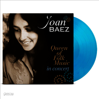 Joan Baez - In Concert (Crystal Clear & Blue Vinyl LP)