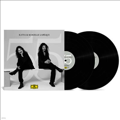 Katia Labeque — 라베크 자매 - 55 주년 (Katia Labeque & Marielle Labeque - 55) - Katia Labeque 앨범 커버