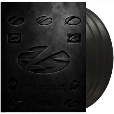 Armin Van Buuren — A State Of Trance 25 Years - The Official Anthem Collection (Silver Sinyl) 앨범 커버