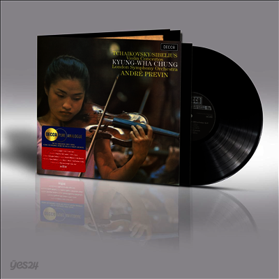 시벨리우스 & 차이코프스키: 바이올린 협주곡 (Sibelius & Tchaikovsky: Violin Concertos) (180g)(LP) - 정경화 (Kyung-Wha Chung)