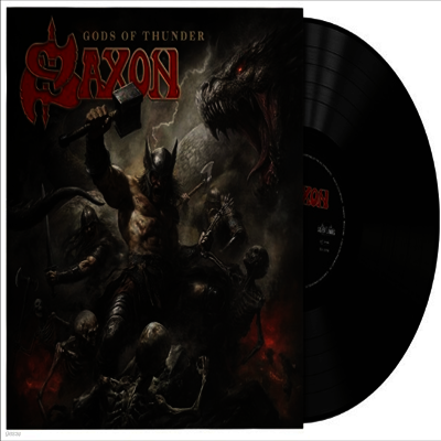 Saxon — Gods Of Thunder 앨범 커버