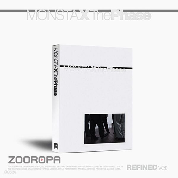 [미개봉/REFINED] MONSTA X 몬스타엑스 The Phase Magic EP 앨범