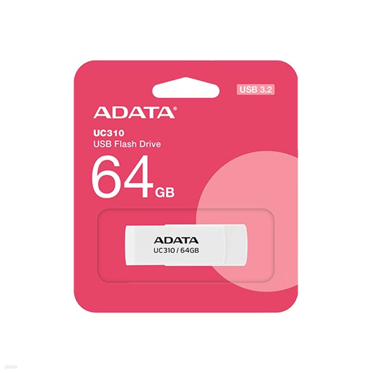 [ADATA] UC310 USB Flash Drive 화이트 64GB