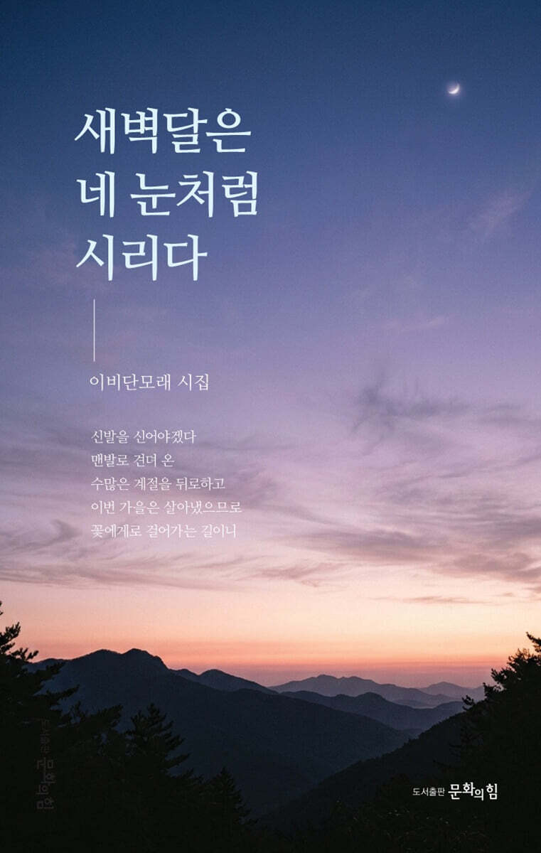 새벽달은 네 눈처럼 시리다