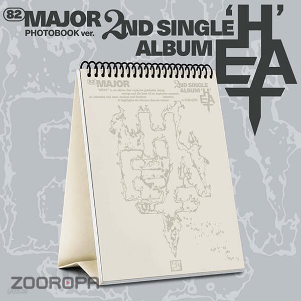 [미개봉] 82MAJOR 82메이저 HEAT 싱글앨범 2집 Like Fire PHOTOBOOK ver.