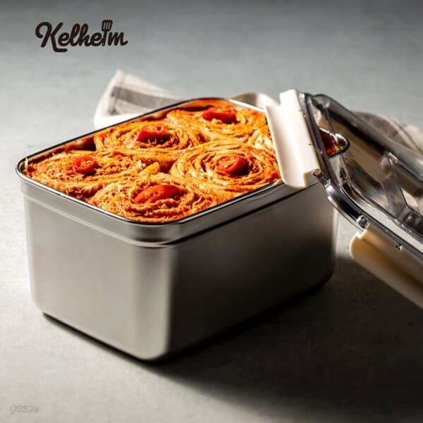 [Kelheim] 켈하임 스텐 밀폐 핸들형 김치통 6.6L(1개)
