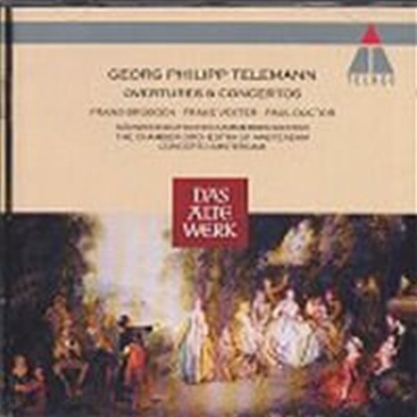 Franz Bruggen / 텔레만 : 서곡과 협주곡 (Telemann : Overtures & Concertos) (수입/9031776202)