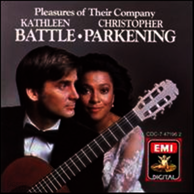 [미국 초판] 기타와 성악을 위한 가장 사랑받는 소품집 Kathleen Battle & Christopher Parkening Pleasures of Their Company - Kathleen Battle