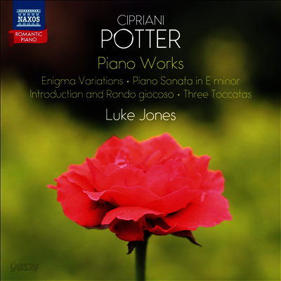 포터: 피아노 작품집 (Potter: Piano Works)(CD) - Luke Jones