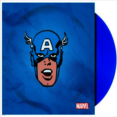 Marvel Chorus — Captain America (1966 Theme)/Merry Marvel Marching Society (US Indie Exclusive) 앨범 커버