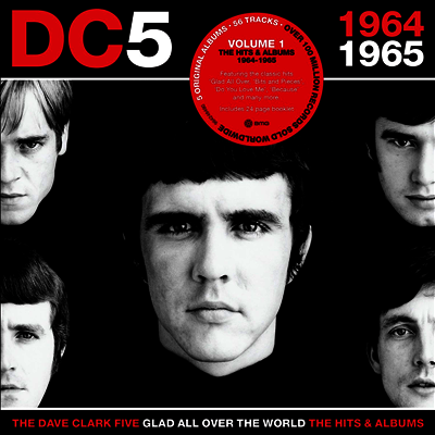 Dave Clarke - Glad All Over The World - The Hits & Albums (1964-1965) (5CD)